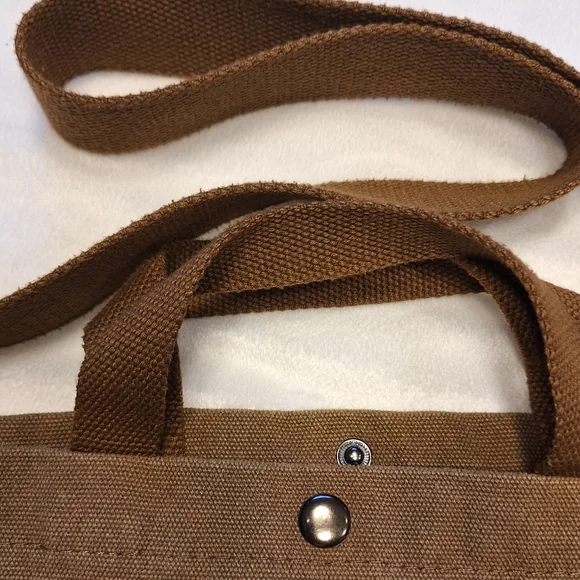 Brown Canvas Tote Bag - Picture 4 of 15
